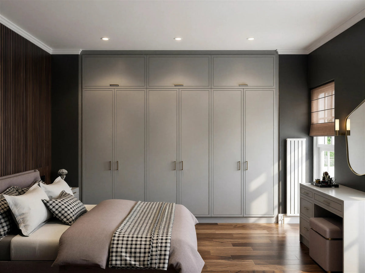 Gladstone MDF matt painted wardrobe