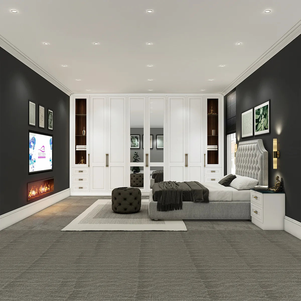 bespoke fitted bedroom furniture London