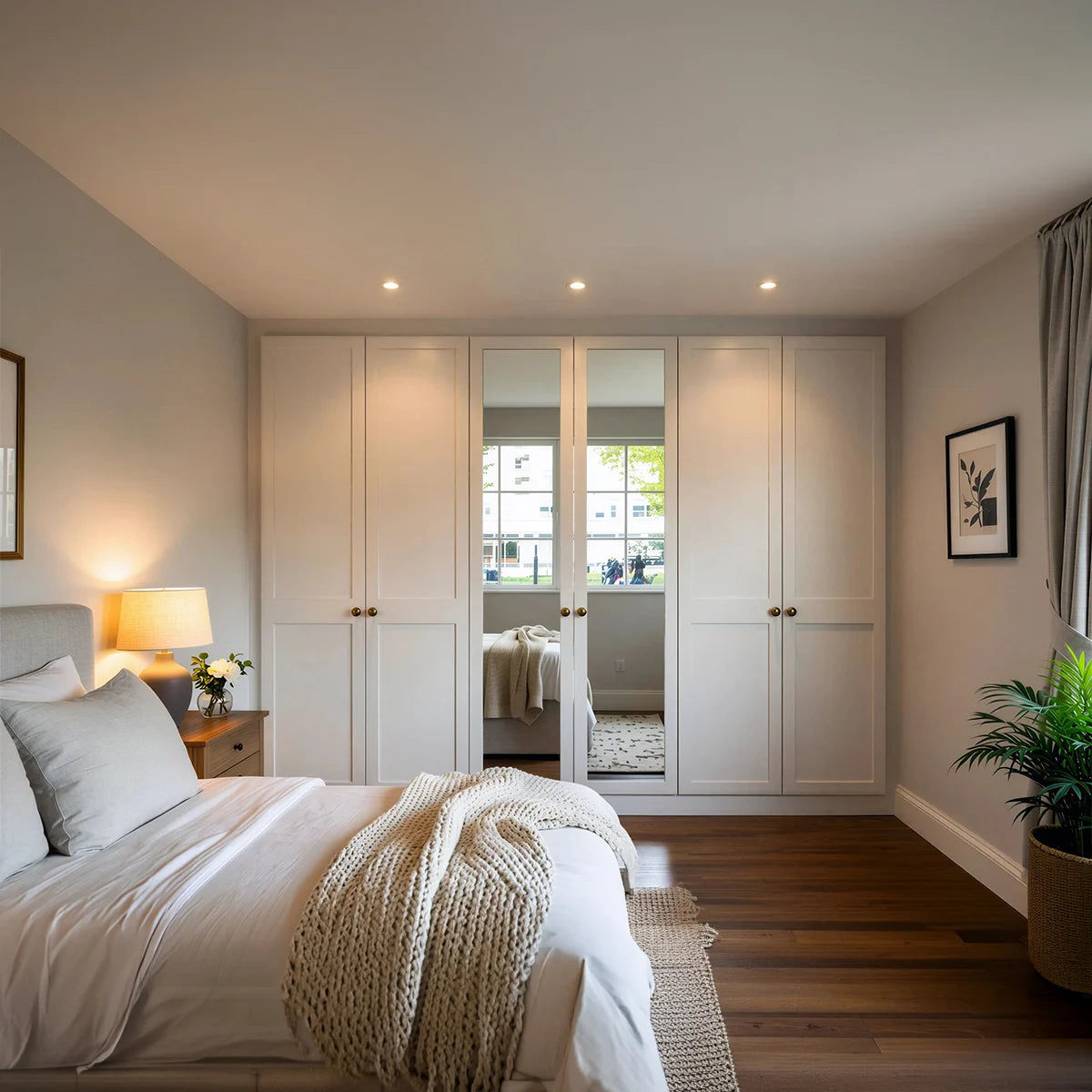metro shaker style wardrobes London