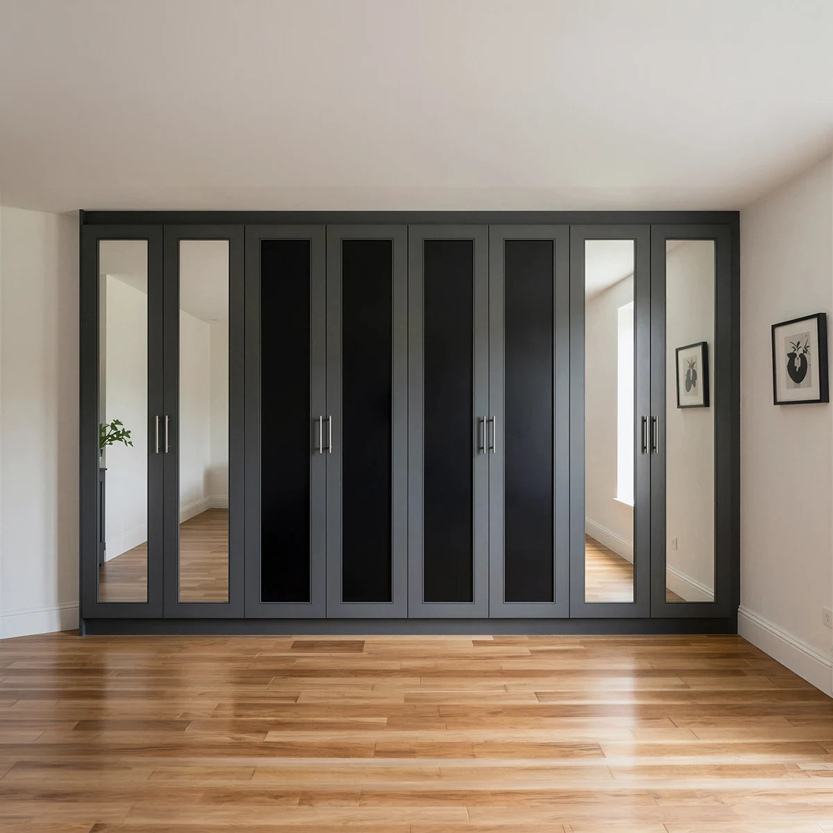 mirrored hinged wardrobe London
