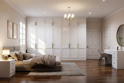 Shaker Fitted Wardrobe, Made to Measure in London