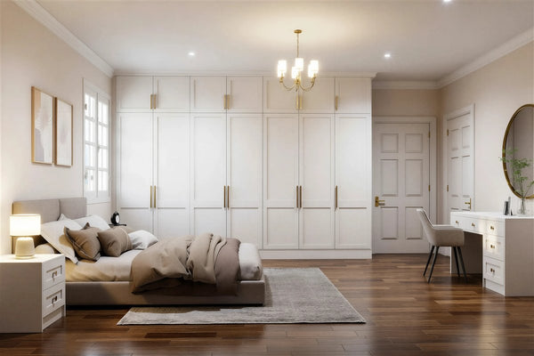 Melrose door — Plain Shaker family wardrobe door