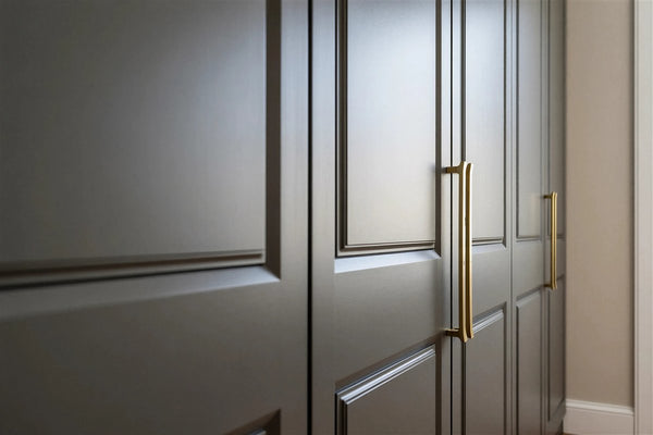 Calcutta door — Raised Panel family wardrobe door