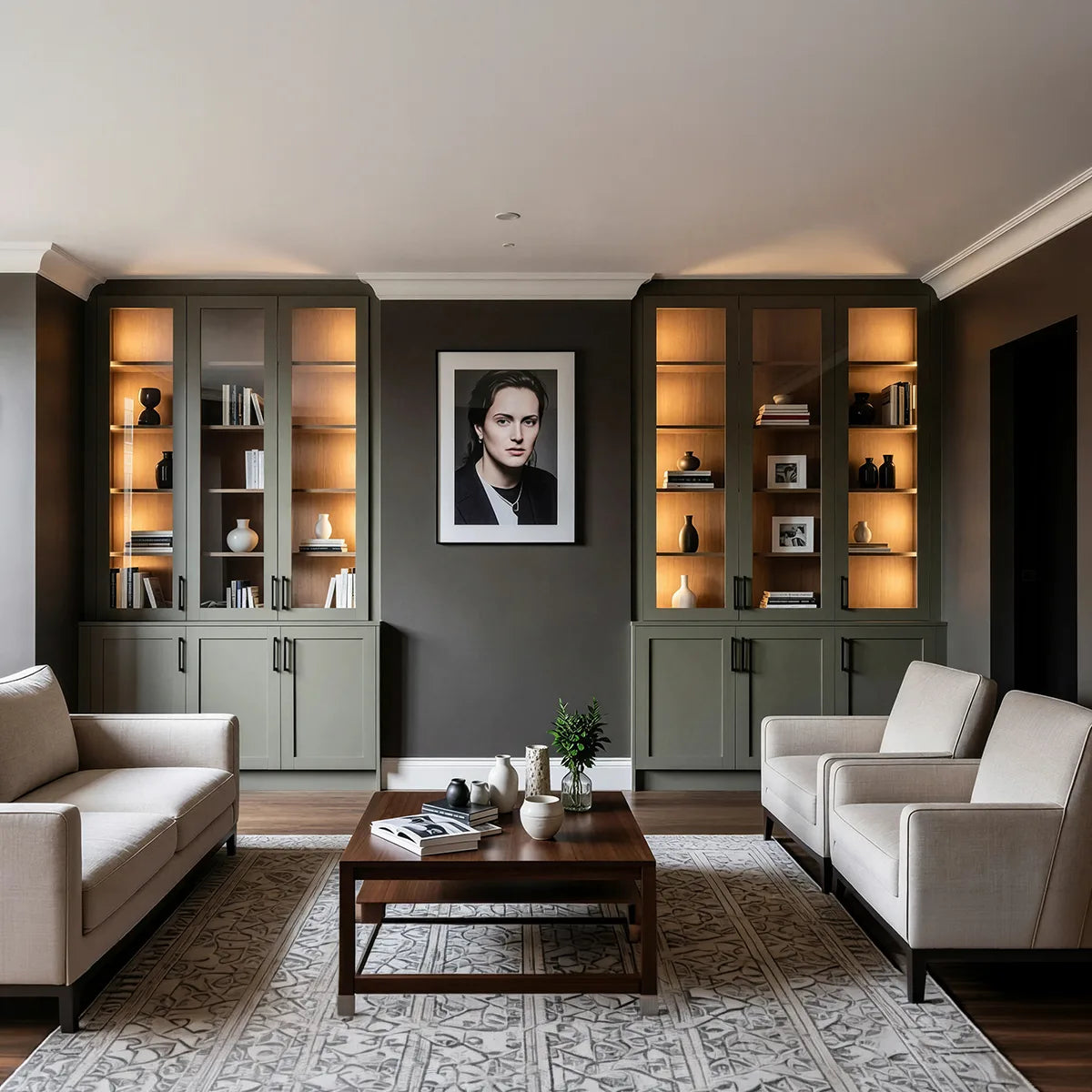 fitted library furniture London