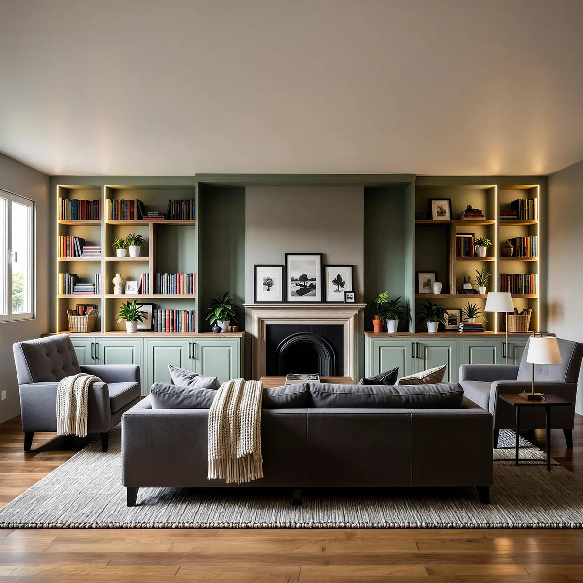 fitted library London