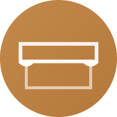 Sealed Worktop Joint — edge profile diagram