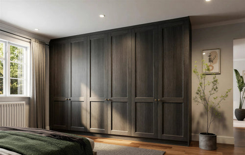 Wood Effect Fitted Wardrobe, Made to Measure in London