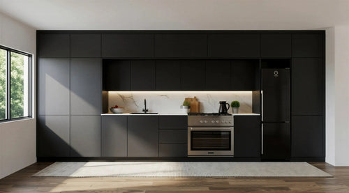 Belgravia Black Island Kitchen London