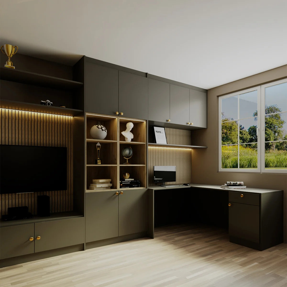 fitted home office furniture London