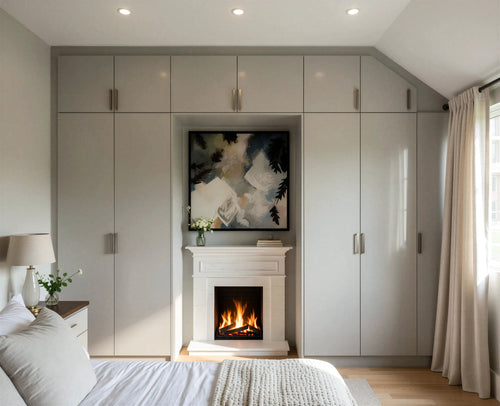 Hereford Bespoke Slab Loft Wardrobe London