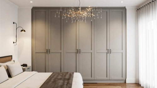 Grey Fitted Wardrobe, Made to Measure in London