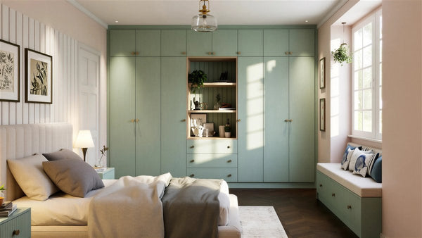 Mila door — Grooved family wardrobe door