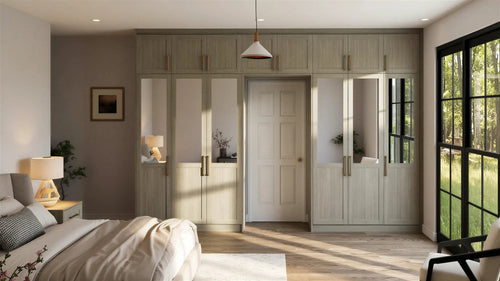 Mirrored Fitted Wardrobe, Made to Measure in London