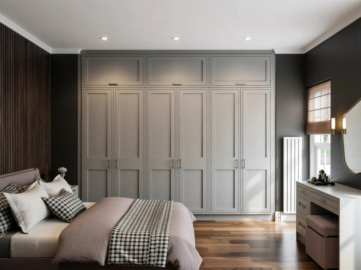 Wellington MDF matt painted wardrobe