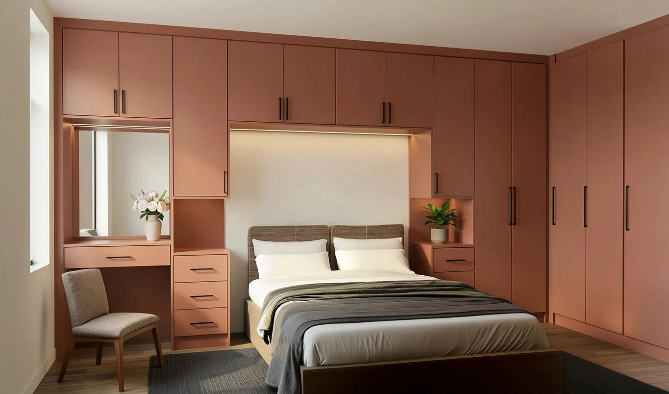 The bedroom, considered.