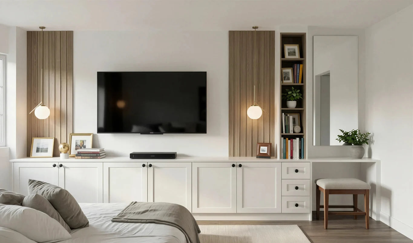 Bespoke Fitted Media Walls and TV Units in London