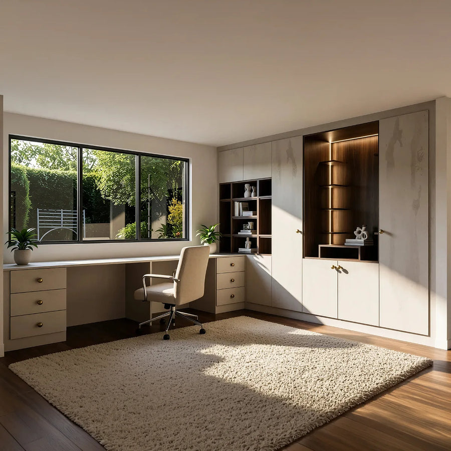 Home office and library