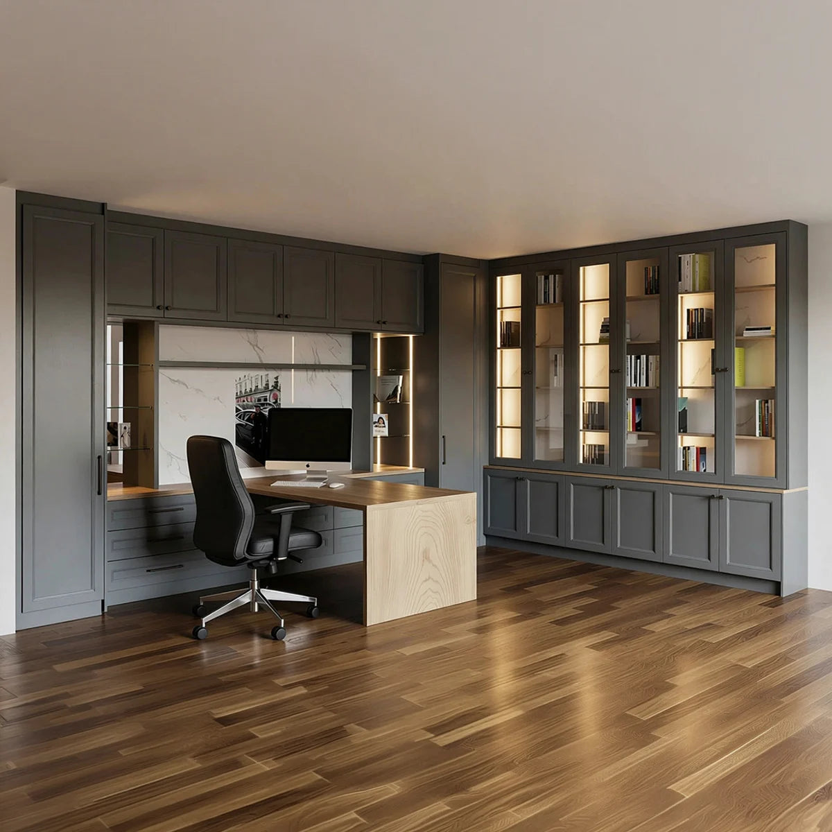 built-in home office furniture London