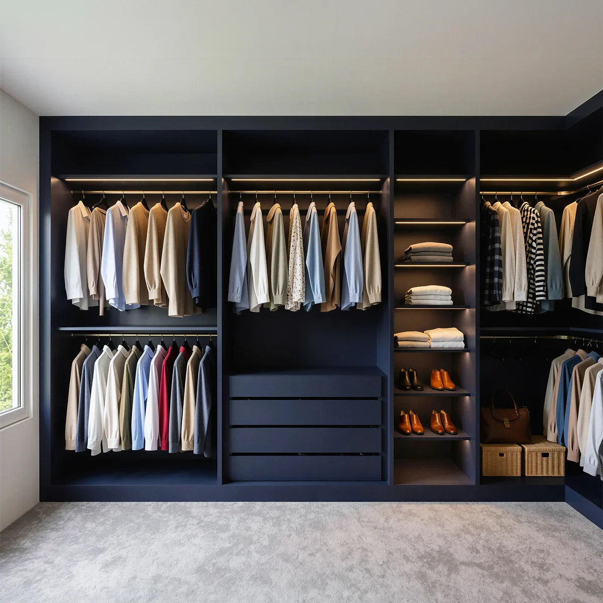 metro dressing room wardrobes London