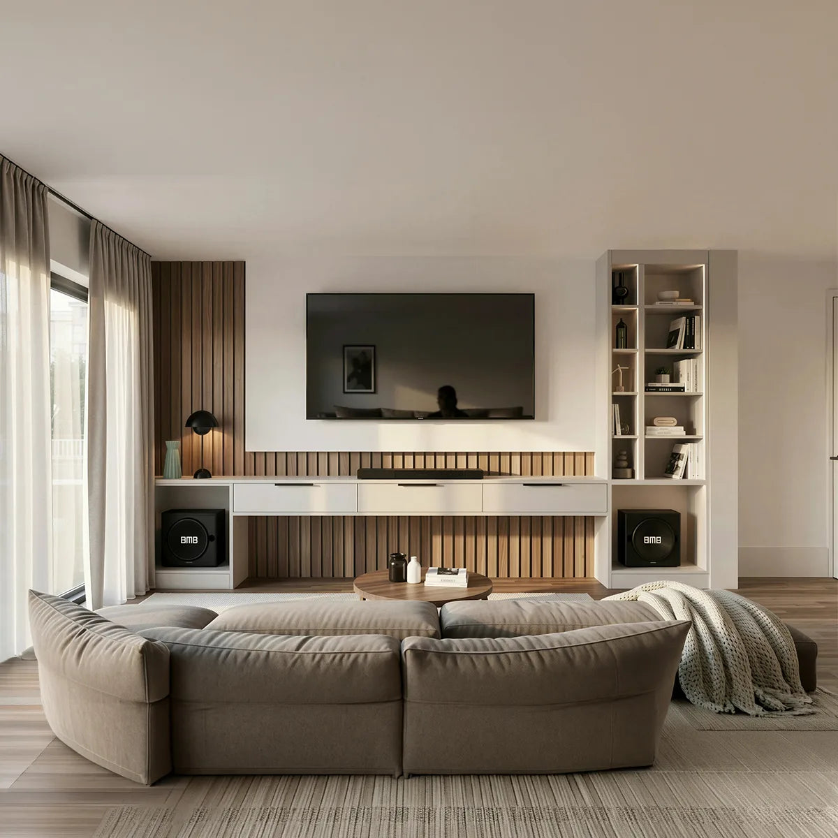 metro fitted tv unit London
