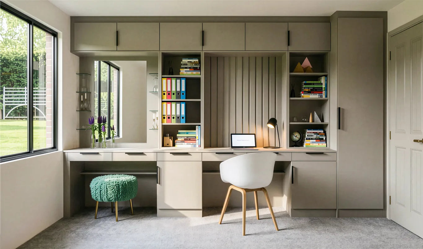 Bespoke Fitted Home Office Furniture in London