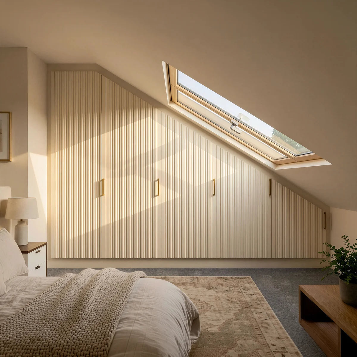 metro loft bedroom wardrobes
