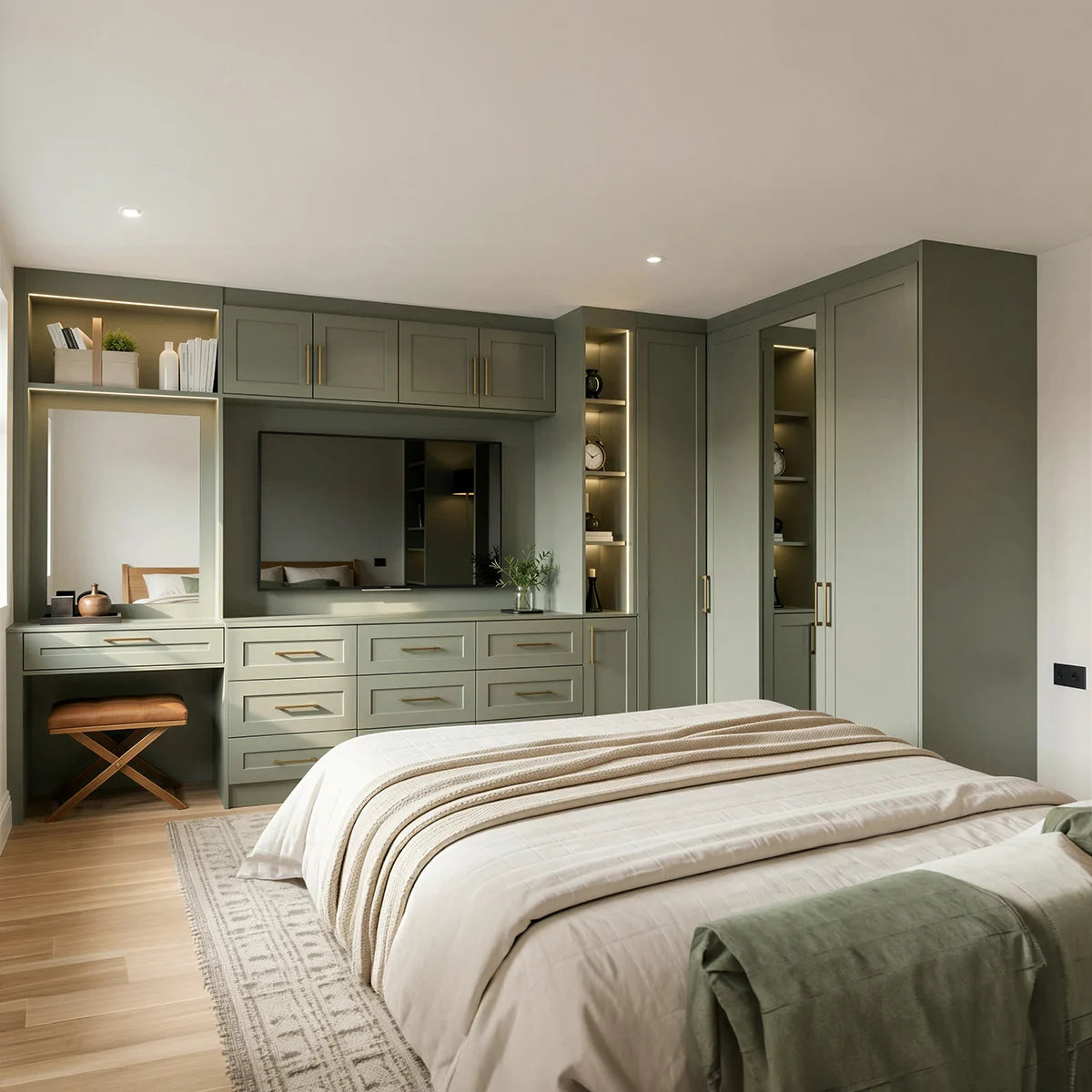 bespoke loft bedroom furniture London