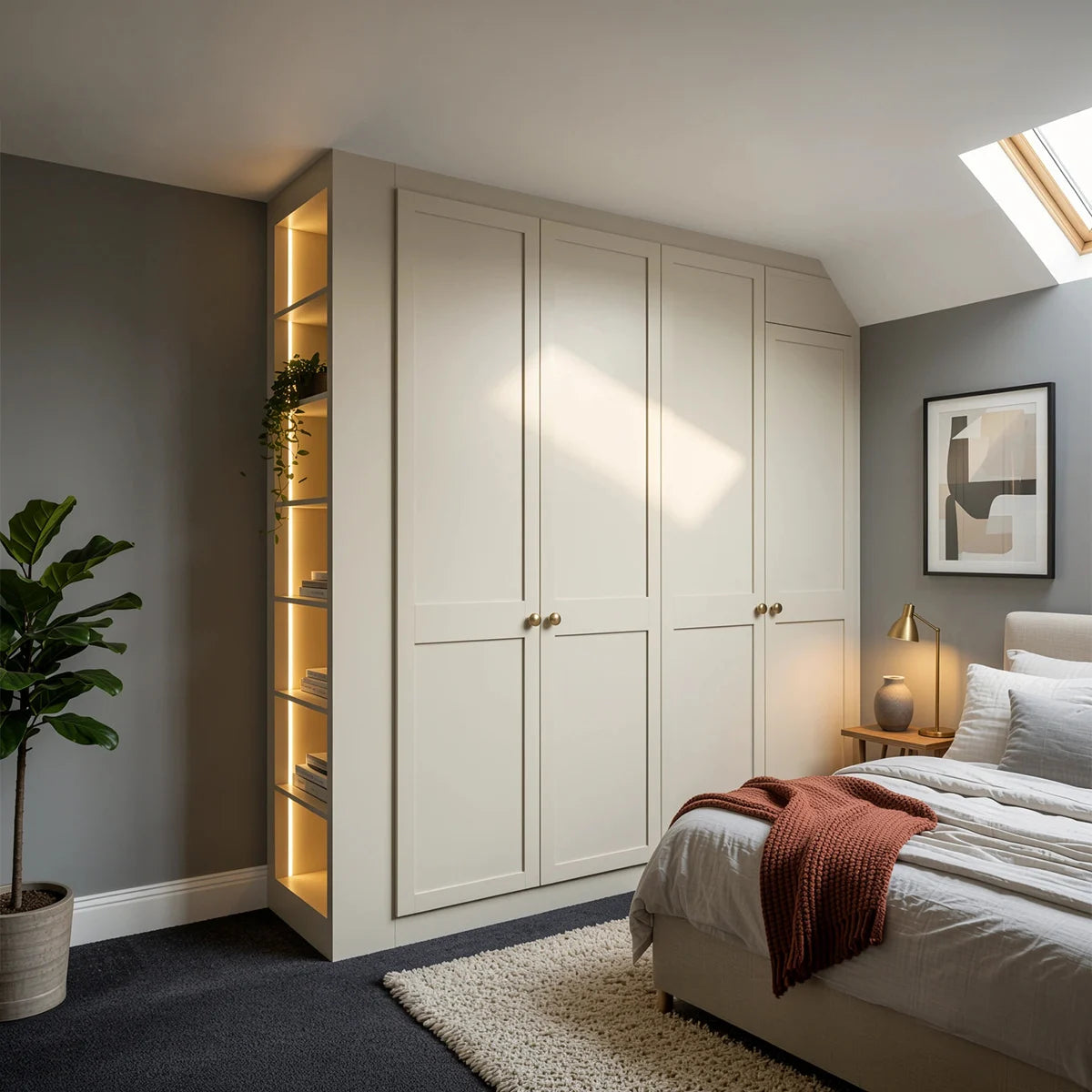 metro shaker wardrobes London