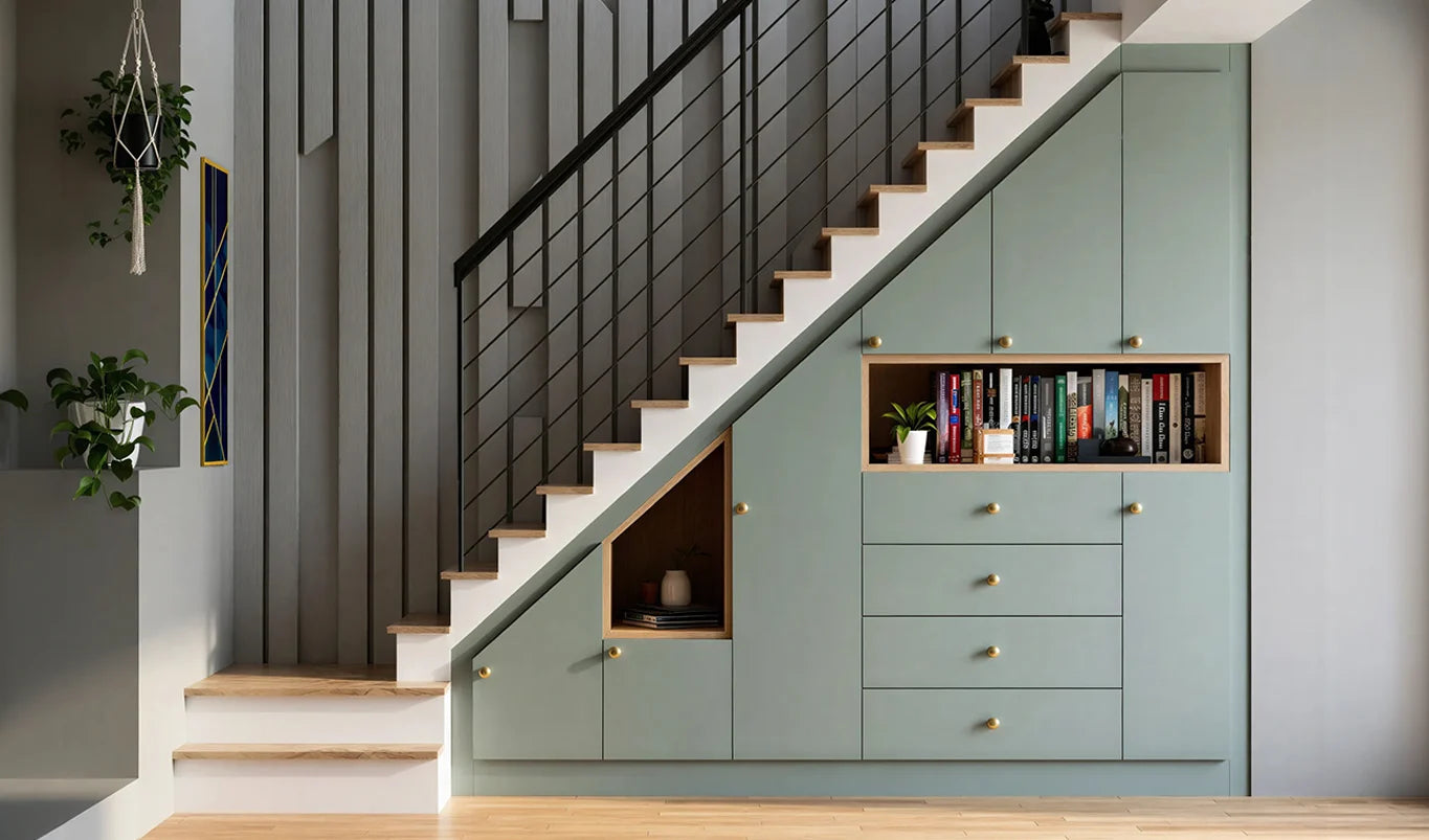 Bespoke Under Stairs Storage, Made to Measure in London