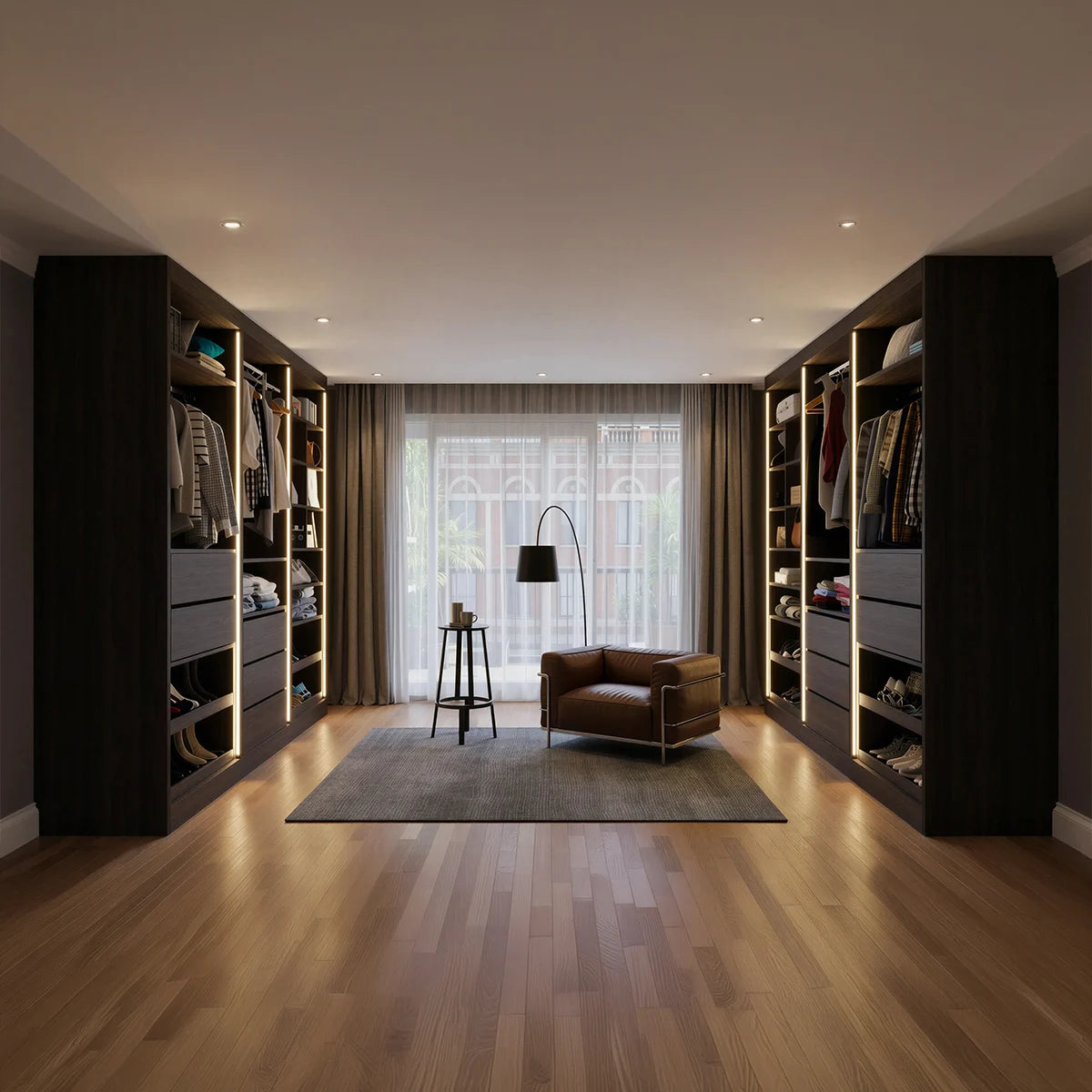 metro walk-in closet London