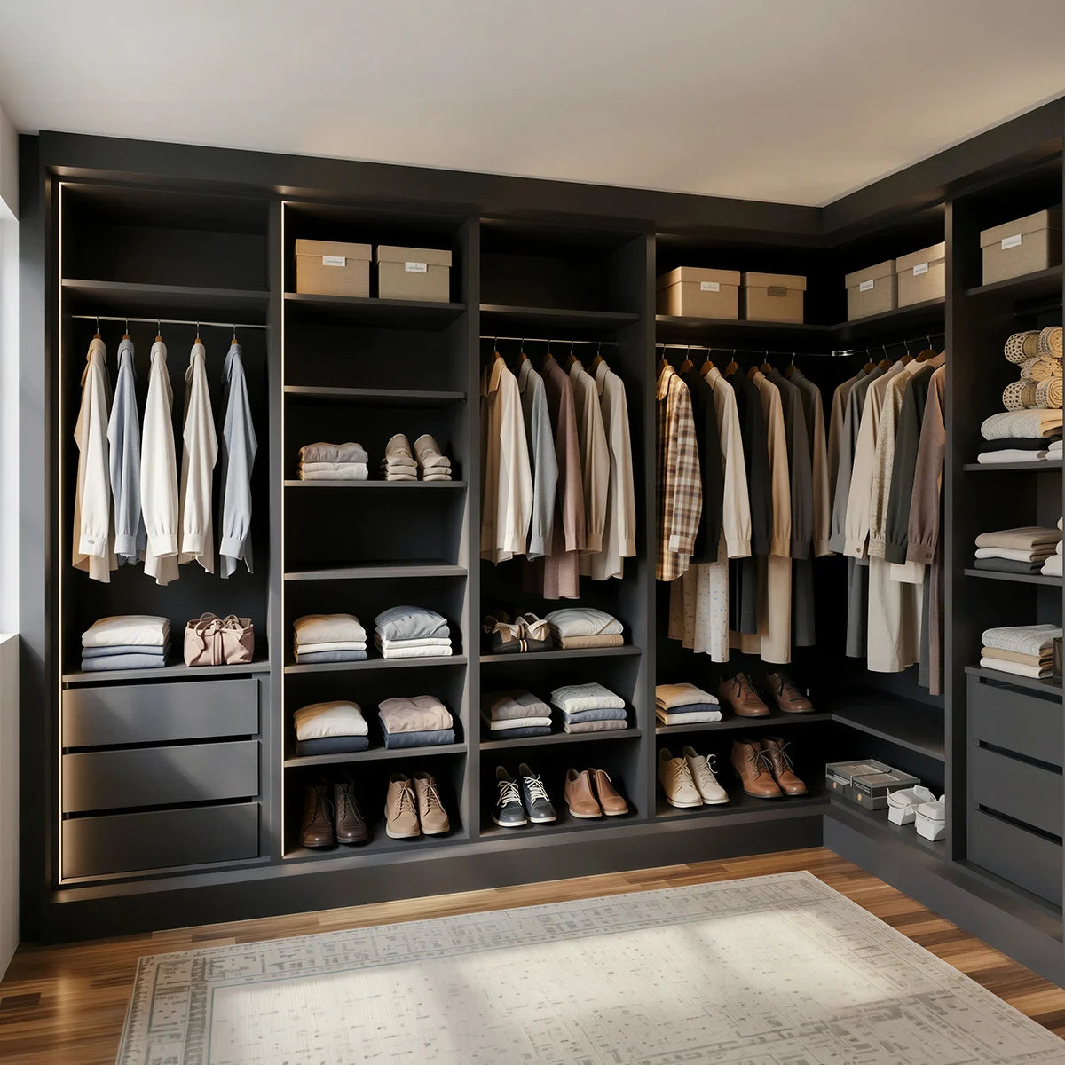 metro walk in wardrobe London