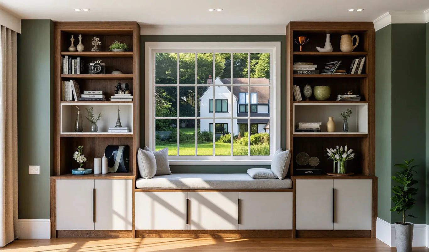 Bespoke Bay Window Seats with Storage in London