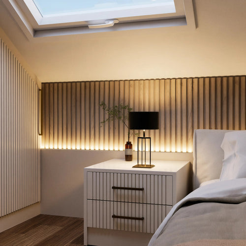 Portland Fluted Bedside London