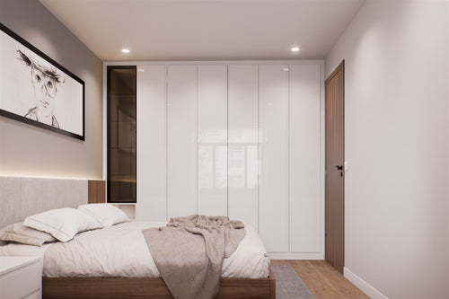 Handleless Fitted Wardrobe, Made to Measure in London
